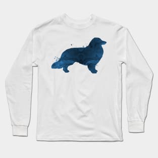 Longhaired dachshund Long Sleeve T-Shirt